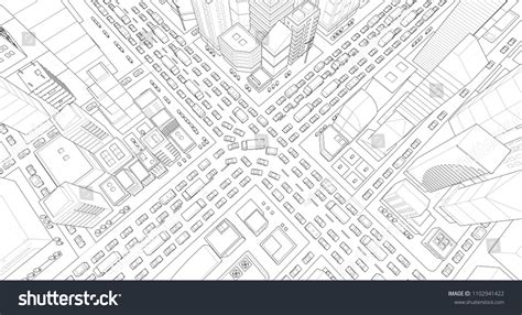 5,487 City Top View Drawing Images, Stock Photos & Vectors | Shutterstock