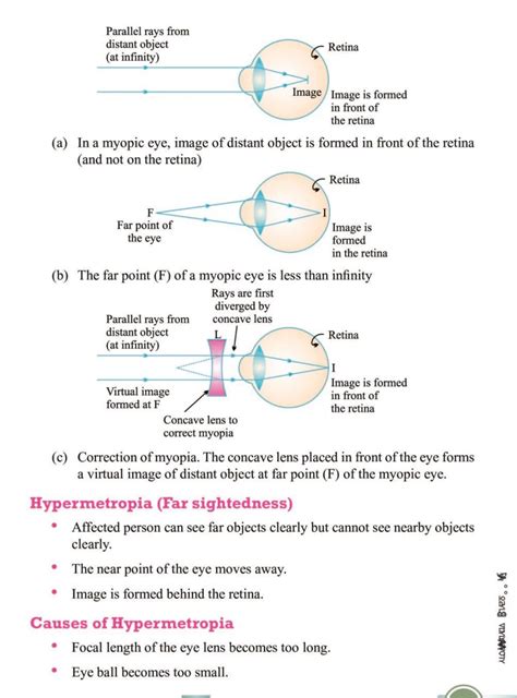 Class 10 Science Human Eye And Colourful World Notes All Important Notes