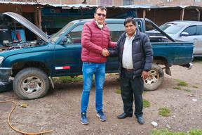 Municipalidad Del Centro Poblado Carancas Recibe Camioneta Del Midagri