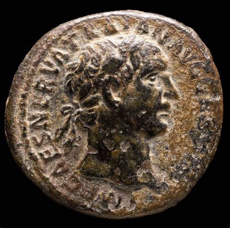 Imperio Romano Trajano D C As Minted In Rome Ad