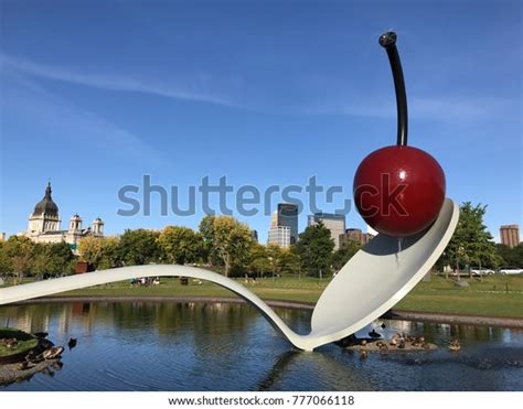 2 Spoonbridge And Cherry By Claes Oldenburg And Coosje Van Bruggen Images, Stock Photos ...