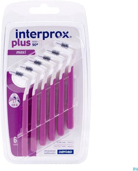 Interprox Plus Maxi 4 2 Tot 5 7 Mm 6 Stuks Bol