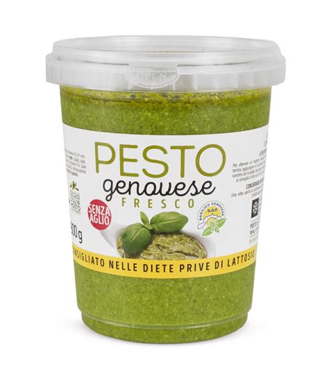 Pesto Alla Genovese Fresco Senza Aglio In PET Da 800 Gr Pexto