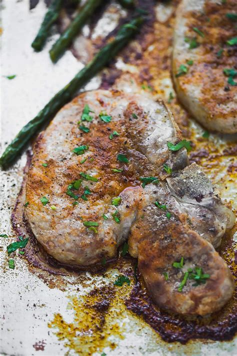 Oven Baked Bone In Pork Chops Recipe Cooking LSL