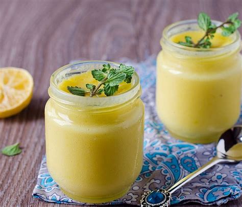 Recette Petits pots de crème au citron et au thym