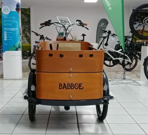 Babboe Lasten E Bikes Ziehen In Merzig Ein E Motion E Bike Experten