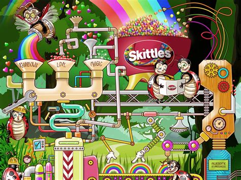 Skittles by Ewald v Vuuren on Dribbble