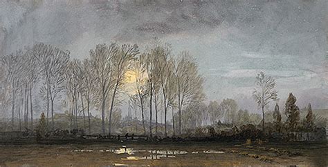 Moonlit Landscape | William Trost Richards | Painting Reproduction ...