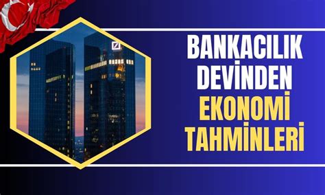 Deutsche Bank tan Türkiye için Yıl Sonu TÜFE Tahmini Geldi Paratic