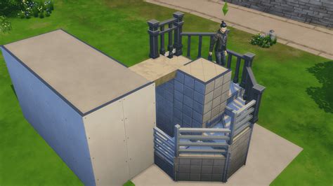 Player Creates Spiral Stairs Using Nothing But Platforms In The Sims 4