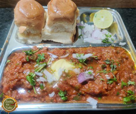 Pav bhaji | Street Style Pav bhaji - Zayka Ka Tadka