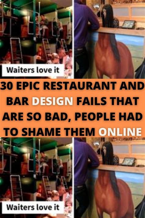 Epic Restaurant And Bar Design Fails That Are So Bad People Had To