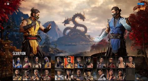 Mortal Kombat Full Roster List Gameranx