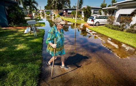 Lake Bonny In Lakeland Floods Homes After Hurricane Milton Photos