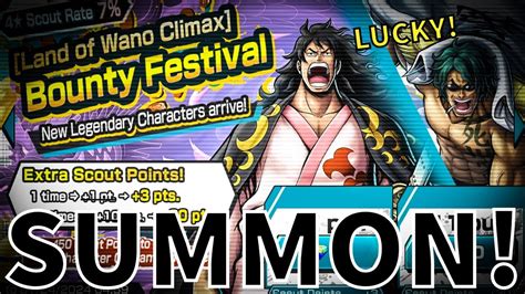 New Bounty Festival Momonosuke Greenbull Summoning One Piece Bounty