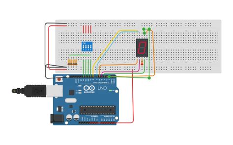 Circuit Design Decodificador Bcd A 7 Segmentos Tinkercad