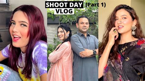 Shoot Day Vlog Part1 Iqra Kanwal Fatima Faisal Hira Faisal