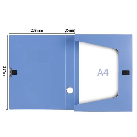 江苏省财政厅政采商城 得力deli A4【侧宽35mm】塑料档案盒 党支部资料册加厚财务收纳文件盒 资料收纳盒蓝色