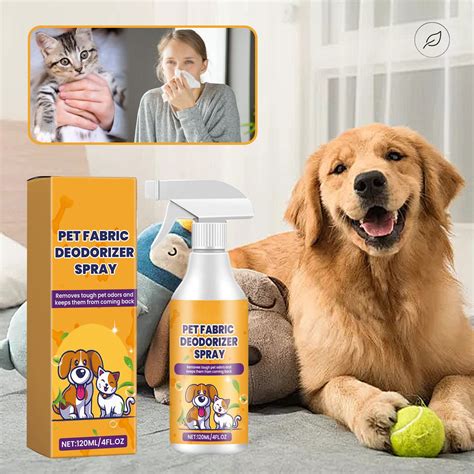 Yubatuo Pet Supplies Cat Dog Smell Eliminator for Home, Pet Odor Eliminator for Home 120ml, Odor ...