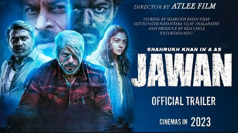 JAWAN Official Trailer Shahrukh Khan Vijay Sethupathi Allu Arjun