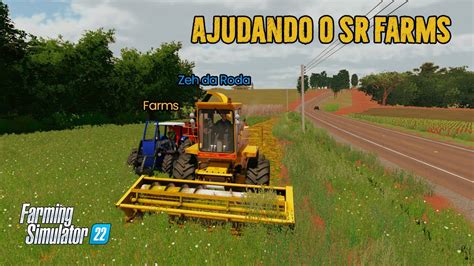 Zeh Da Roda Ajudando O Sr Farms A Silagem De Capim Farming