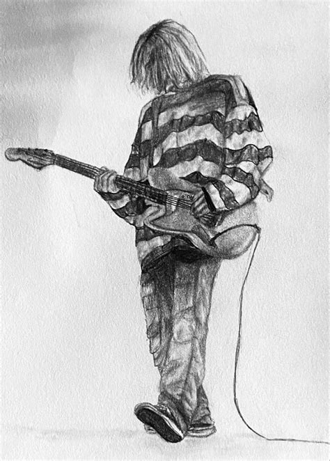 Kurt Cobain Drawing