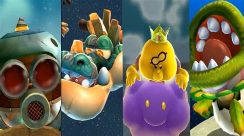 Super Mario Galaxy 2 Bosses Names