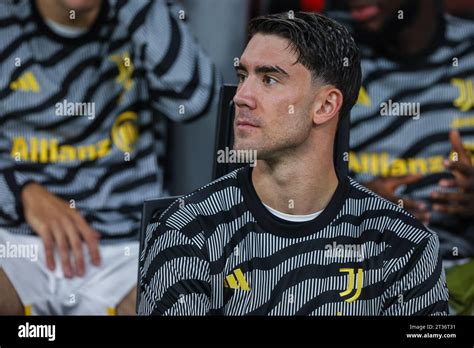 Milan Italy Nd Oct Dusan Vlahovic Of Juventus Fc Seen During