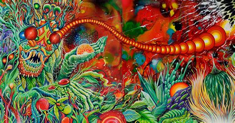 fondo de pantalla de mastodonte arte psicodélico arte árbol planta