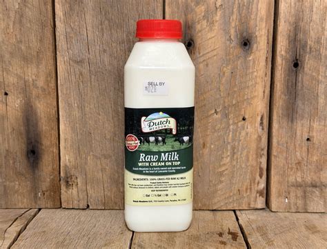 Pint Raw Milk A2a2 Dutch Meadows Farm