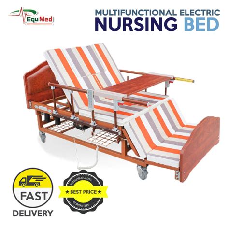 EQUMED Multifunctional Electric Rotating Home Nursing Hospital Bed