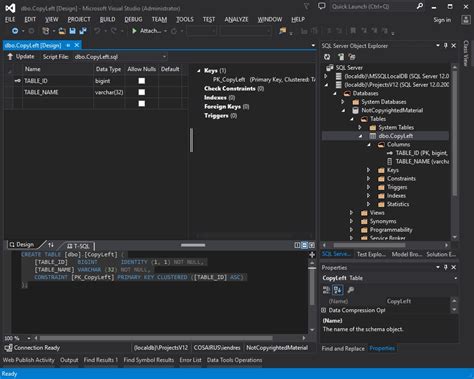 Overview Of Sql Server Data Tools For Microsoft Visual Studio