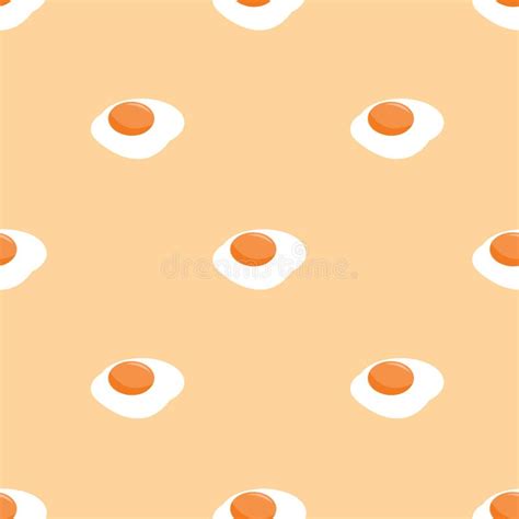 El Fondo Del Modelo De Los Huevos Fritos Stock De Ilustraci N