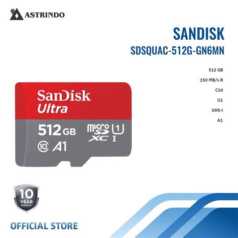 Jual Sandisk Ultra Micro Sdxc Gb Sdsquac G Gn Mn Shopee