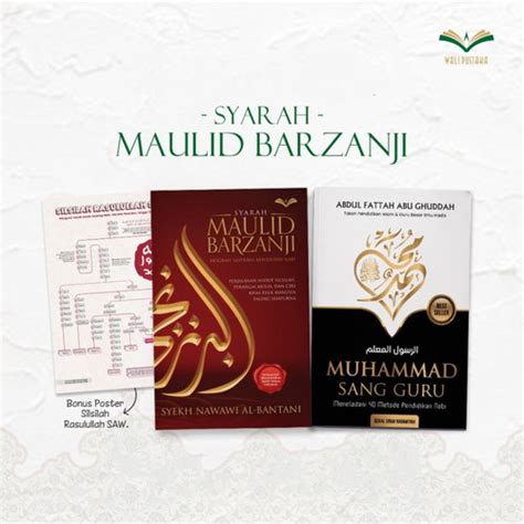 Jual Paket Buku Syarah Maulid Barzanji Muhammad Sang Guru Turos