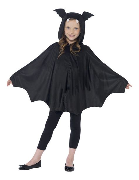 Déguisement poncho chauve souris noir enfant Halloween Deguise toi