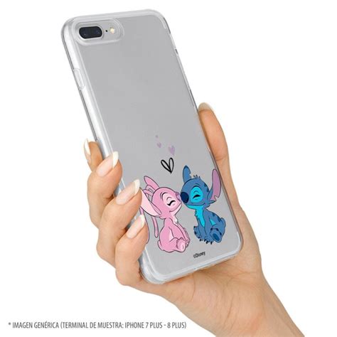 Capa Oficial Disney Angel Stitch Kiss Para Nokia Lilo Stitch