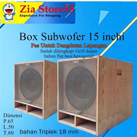 Box Subwoofer 15 Inchi Box Speaker 15 Inchi Untuk Subwoofer Box Audio