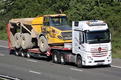 WX68AZF Plant Speed Mercedes Actros 2553 M4 Downend Bris Flickr