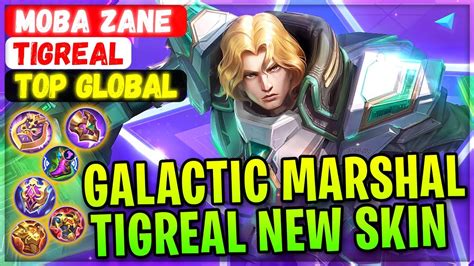 Galactic Marshal Tigreal New Starlight Skin Top Global Tigreal