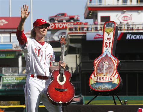 Reds Fixture Bronson Arroyo Looks Back As Hes Elected To The Franchise