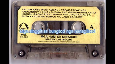 Kalinaw Damgo Nalang Ba Ikaw By Manny Lapingcao Youtube