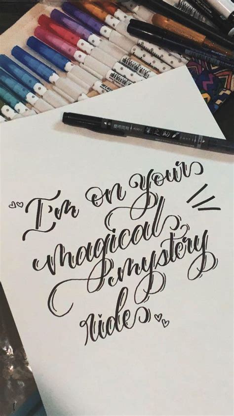 Practicing some brush calligraphy : r/Calligraphy