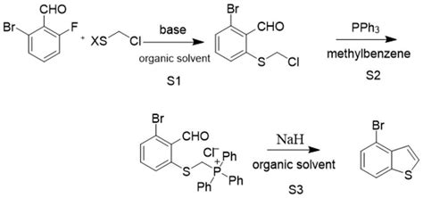 一种4 溴苯并 B 噻吩的合成方法与流程