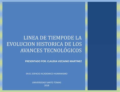 Linea De Tiempo Evolucion Historica De Los Avances Tecnologicos Ppt