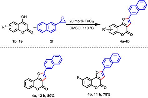 FeCl 3 Catalyzed Regioselective Ring Opening Of Aryl Oxirane With 4