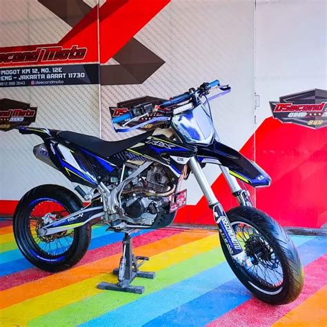 Klx Full Modif Jt Supermoto Ganteng Siap Gas Bs Tt Crf Wr Adv