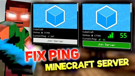 FIX YOUR SERVER PROBLEM IN MINECRAFT PE EDITION How To Fix Ping