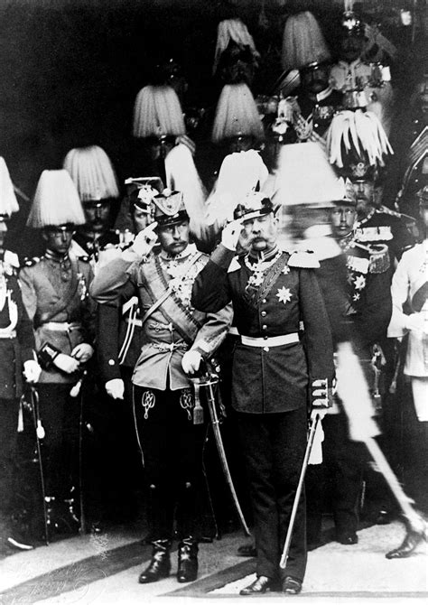 German Emperor Kaiser Wilhelm Ii And Austrian Emperor Franz Joseph