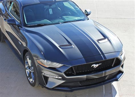 2018-2022 Ford Mustang Stripes, Mustang Decals, Mustang Vinyl Graphics | gt mustang decals ...